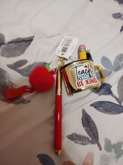 Bath & Body Works Teacher Multi-Use Keychain PocketBac Holder
