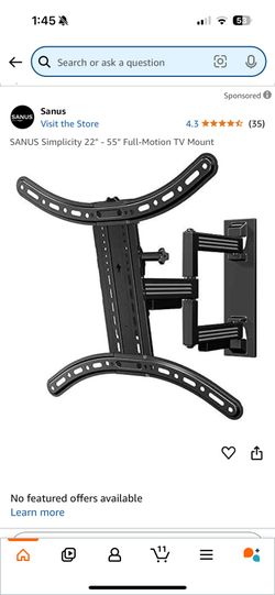 Sanus Tv Mount 22-55 Inch