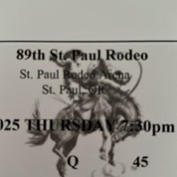 St. Paul Rodeo Tickets - July 3rd 7:30 p.m.
