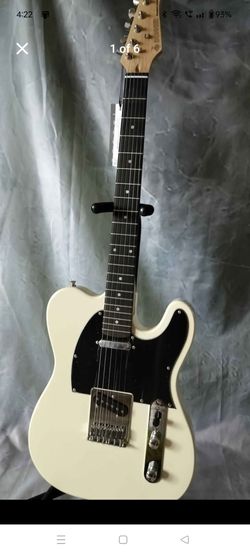 Brand new Donner DTL 100 telecaster electric guitar with new gig bag