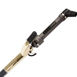 ion Golden Titanium Curling Iron, 1 Inch, Durable, All Hair Types, Dual Voltage

