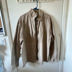 Tan Half-Zip Pullover Jacket from H&M