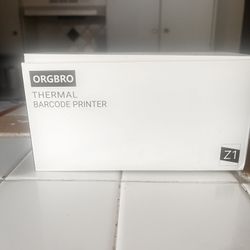 thermal printer /label maker NEW in box Orgbro