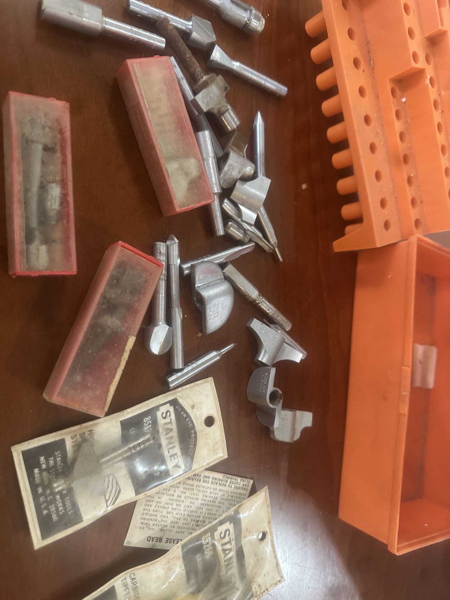 Vintage Craftsman Router Bit Lot