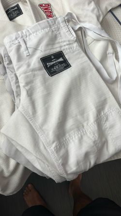 White Gi Pants 