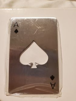 New credit card size beer bottle opener