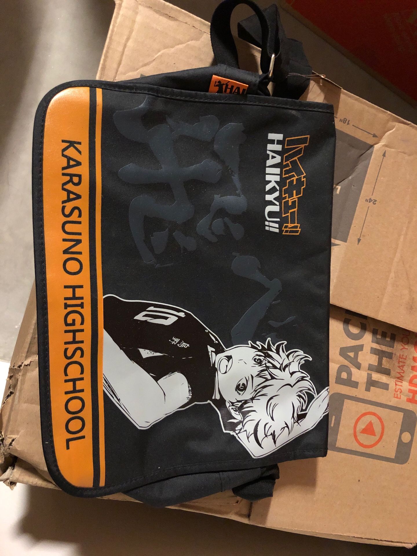 Brand New Haikyuu Karasuno Hinata Messenger Bag