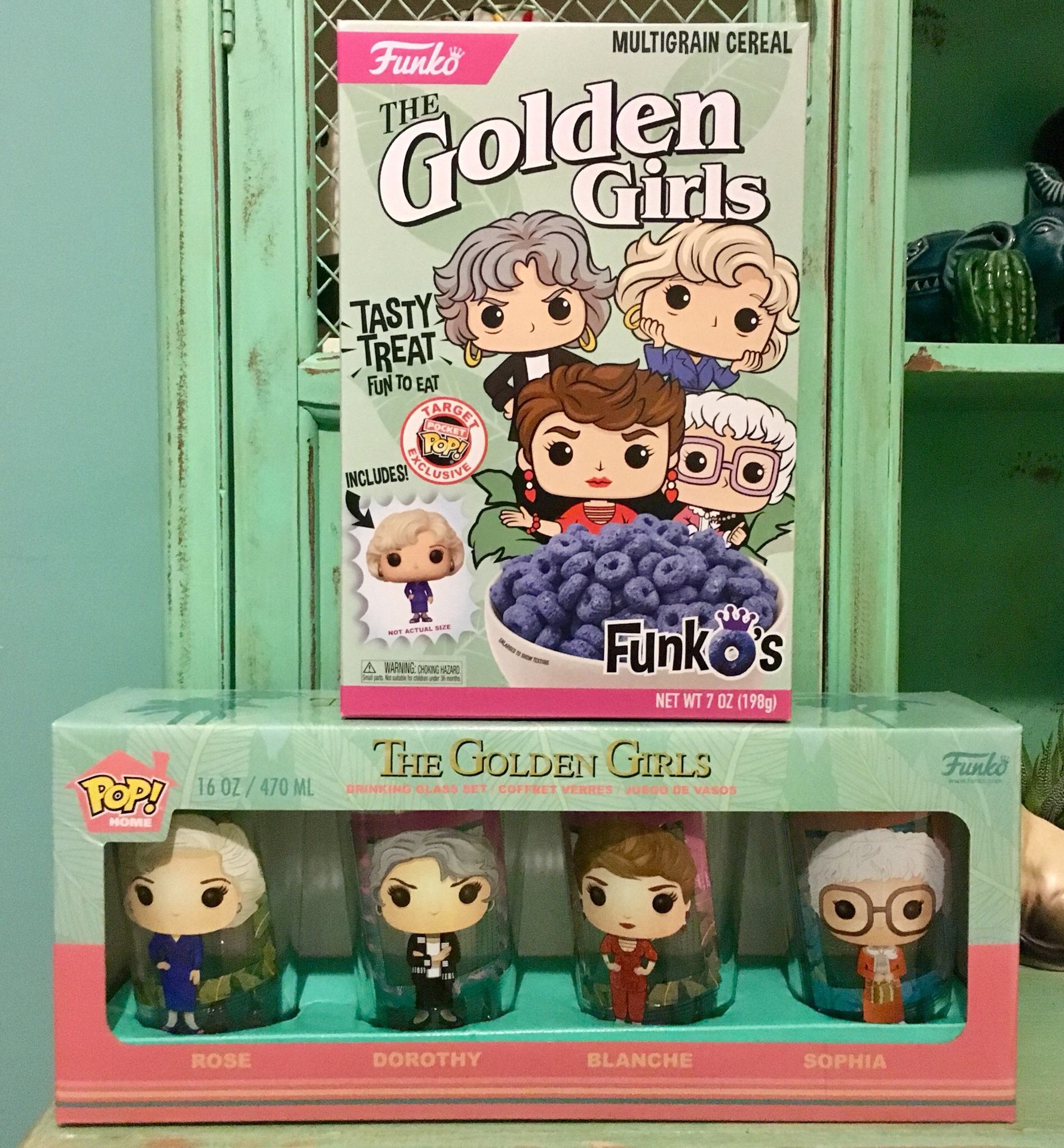 Funko Golden Girls Funko’s Cereal and Drinking Glass Set