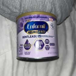 7.2oz can of Enfamil NeuroPro Gentlease infant formula