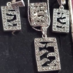 Marcasite Jewelry Set