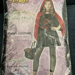 Girls Red Riding Hood costume