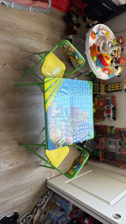 Ninja Turtle Table & Chairs