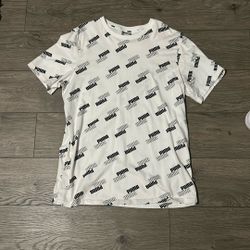 Small White Puma Tee