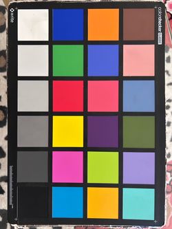 Color Chip Chart