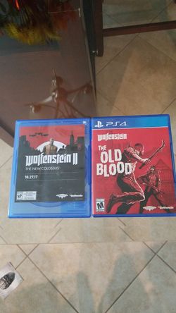 PS4 Games. Wolfenstein : Old Blood , Wolfenstein ll