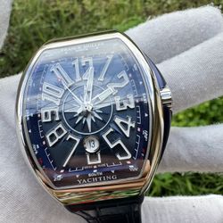 Franck Muller Vanguard Yachting V45 Blue Automatic Watch