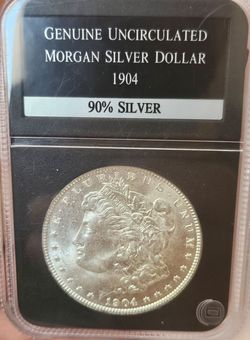 1904-O Morgan Silver Dollar Uncirculated 90% Silver