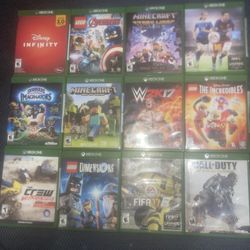 Xbox One Games 60$ For All Or Best Offer