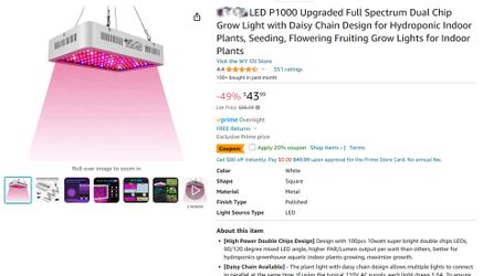 LED GROW LIGHT