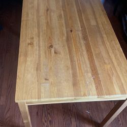 Table and chairs