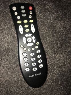 RadioShack 15-302 TV VCR/DVD Set Top Cable Box 3 In 1 Remote Control