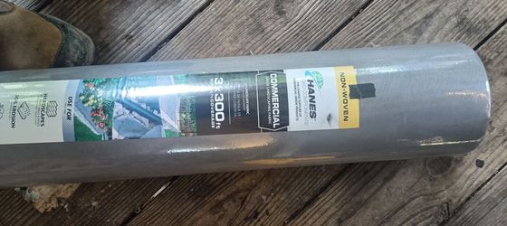 Hanes non woven weed barrier 3ft x 300ft
