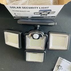 Solar Security Light 192 LED