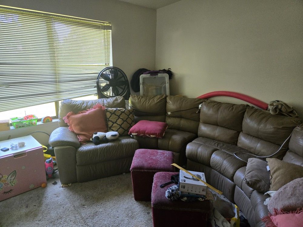 U shape couch