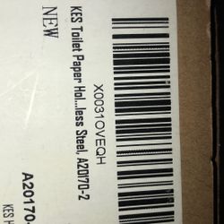 New Toilet Paper Holder