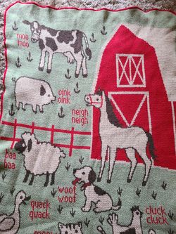 Beautiful vintage blanket