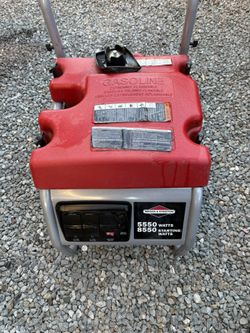 Briggs & Stratton 5550 Watt Generator