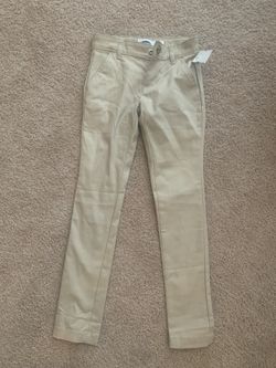 Khaki pants Little Girl SZ 8 Like New!