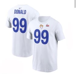 AARON DONALD , Super Bowl 56 Nike T Shirt