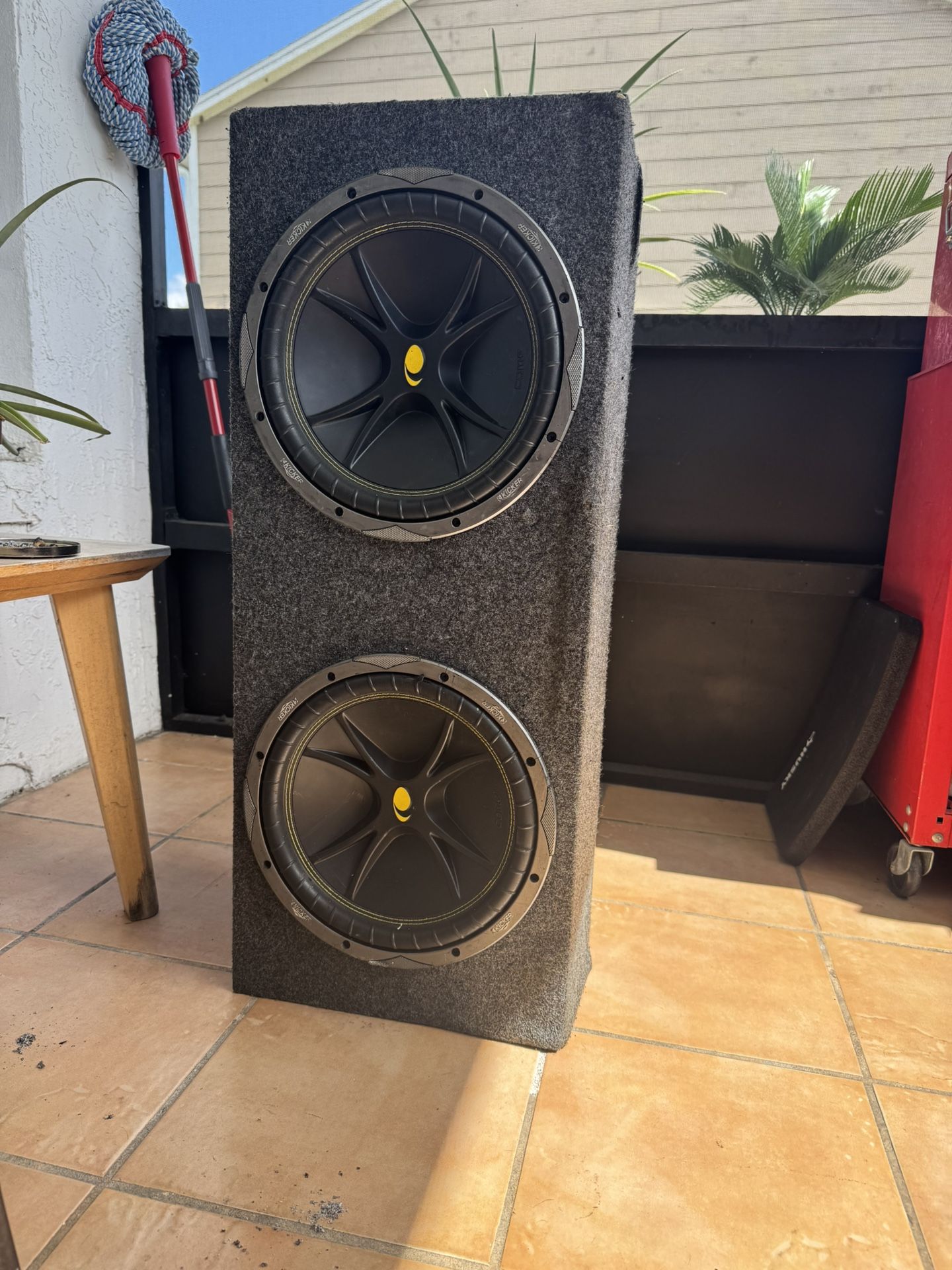 2 12 Inch Kicker Subwoofers