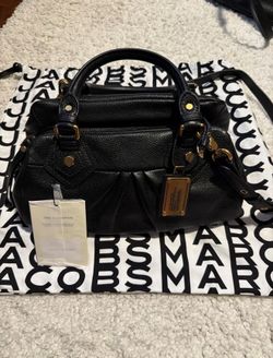 Marc Jacobs Classic Q Baby Groovee Handbag Shoulder Bag Blk Y2K M-Archive - NEW