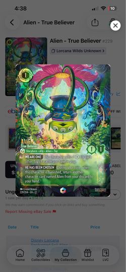 Lorcana Enchanted Alien & Syndrome