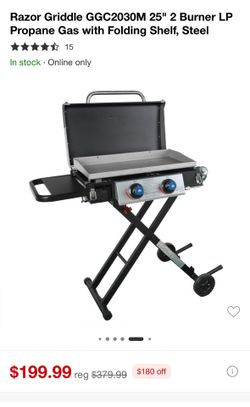 Razor 2 Burner Griddle