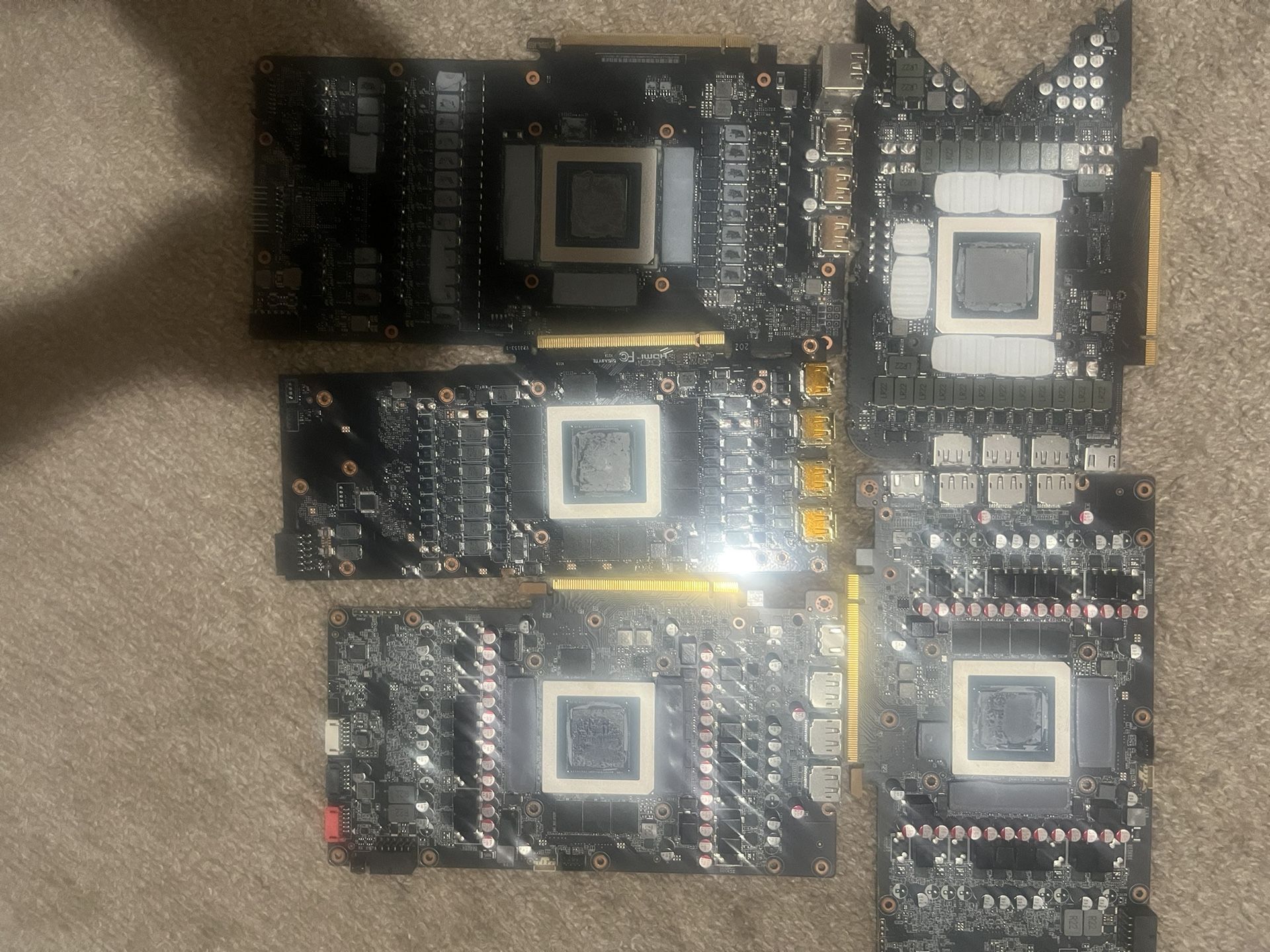 PNY/MSI/ASUS 580/1060/1070 Cards