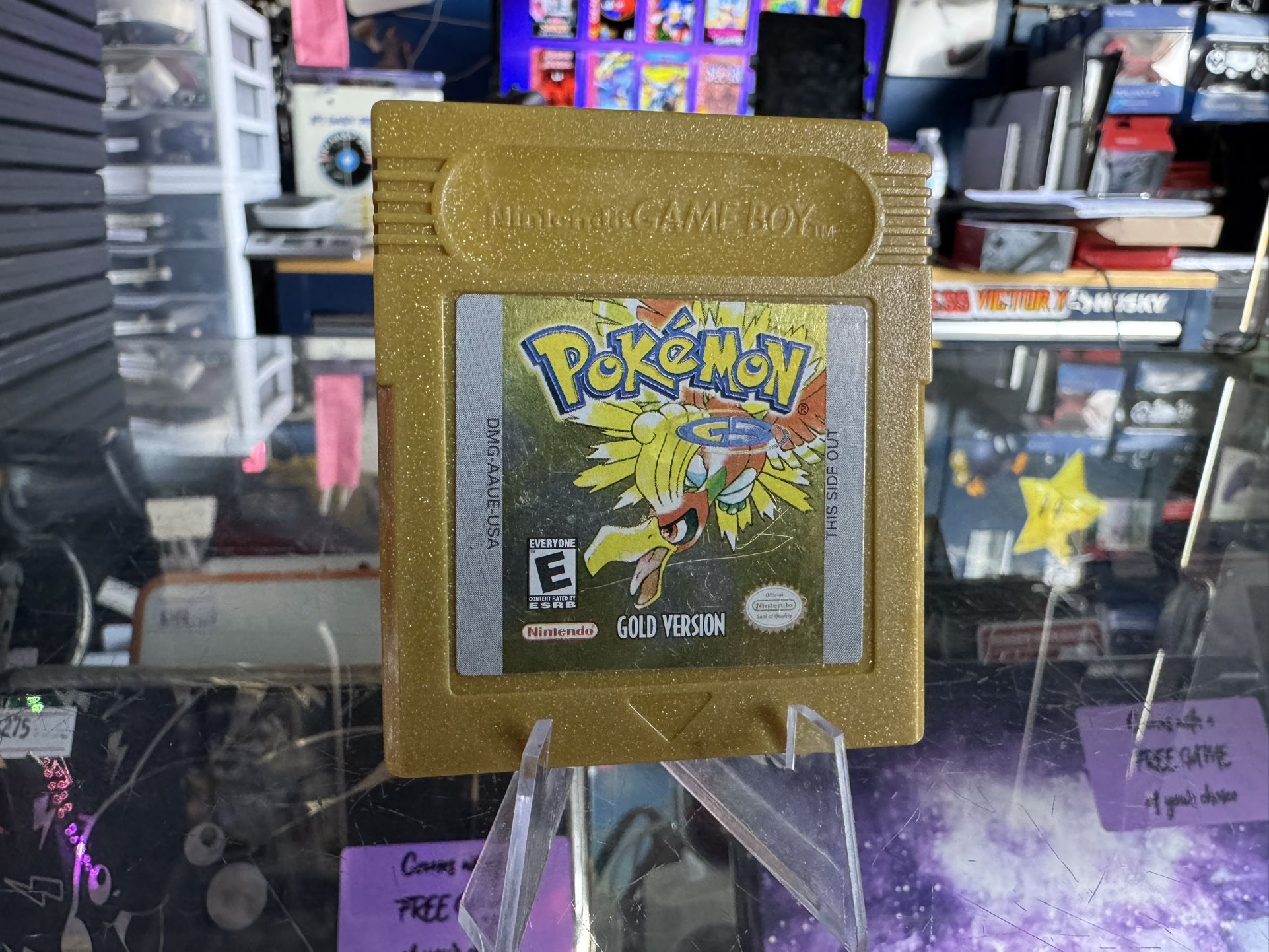 Pokemon Gold *New Battery* TRADE IN YOUR GAMES HERE