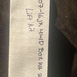 3 1/4” lift kit for jeep JK