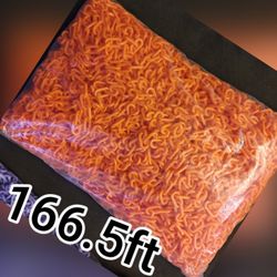 166.5ft Of Orange Plastic Chain 4 Colors To Choose From 