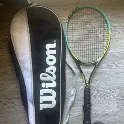 Tennis Racket And Bag