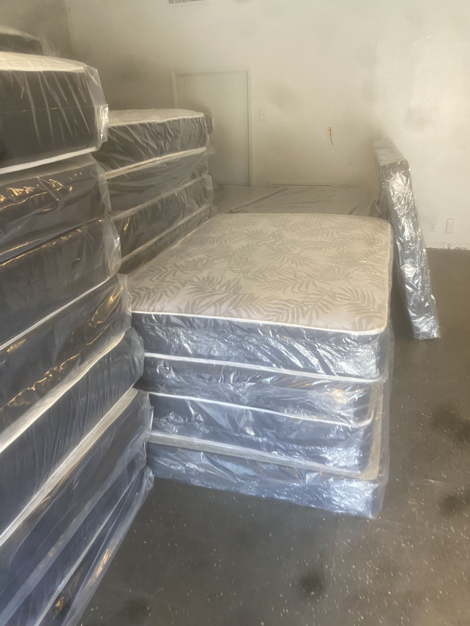 Twin Mattress And Box Spring New In Plastic Free Delivery In Atlanta 