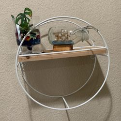 Round Wall Hanging Rack 10” Round, Up Side Down Both Side Can Use