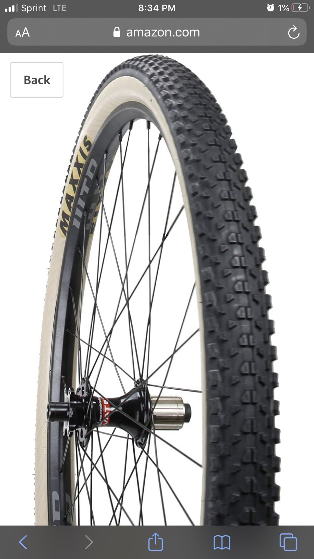 29” wheelset