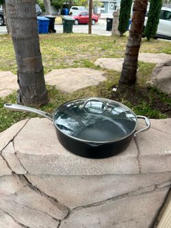 Brand new Tramontina OnyxPro 5.5 Quart Hard Anodized Aluminum Covered Deep Saute Pan