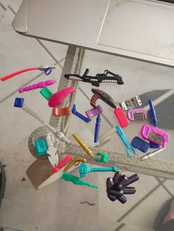 Vintage Teenage Mutant Ninja Turtles Weapon Lot