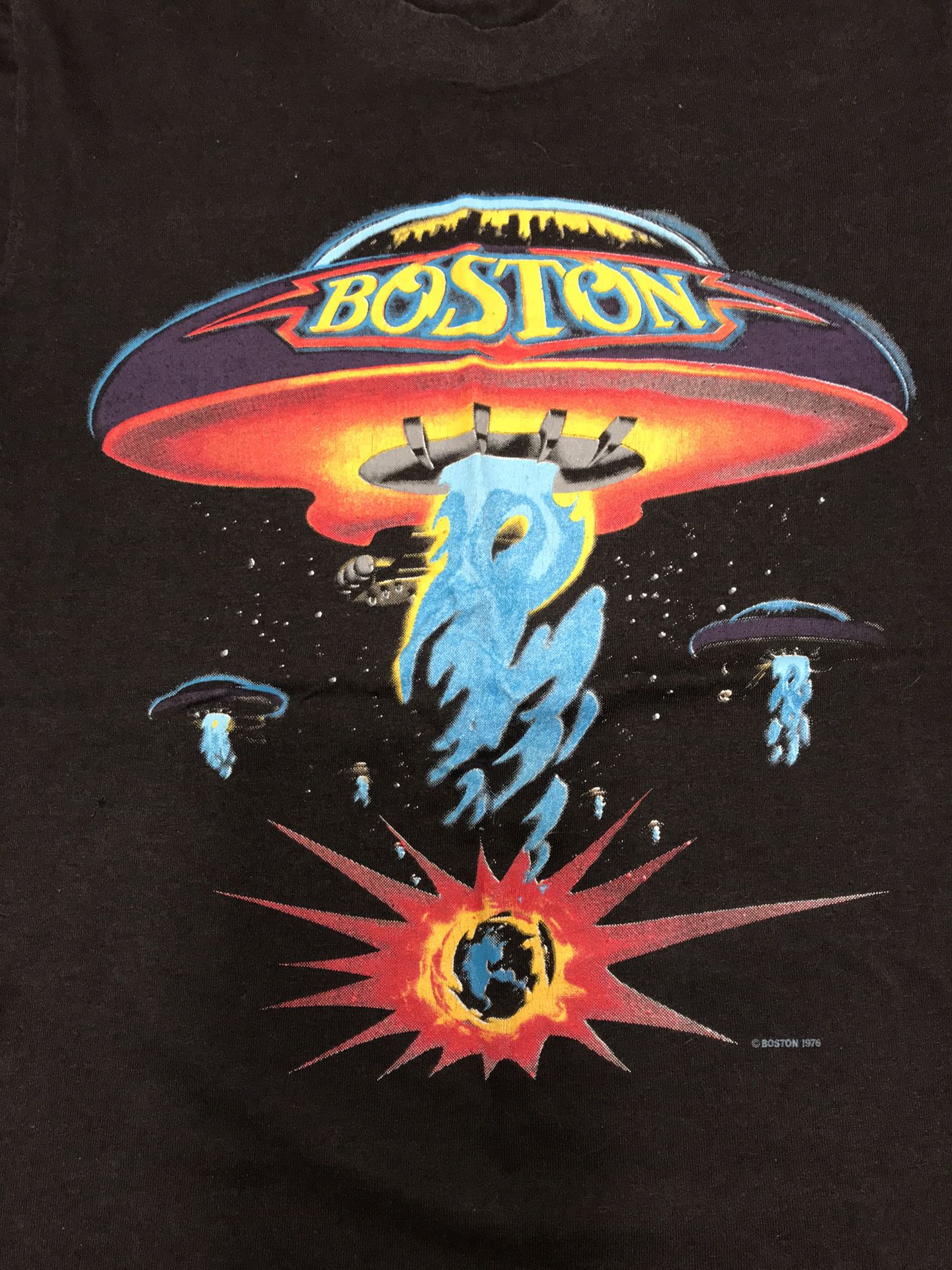 Boston Vintage Concert T Shirt