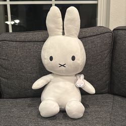Miffy Stuffed Bunny New