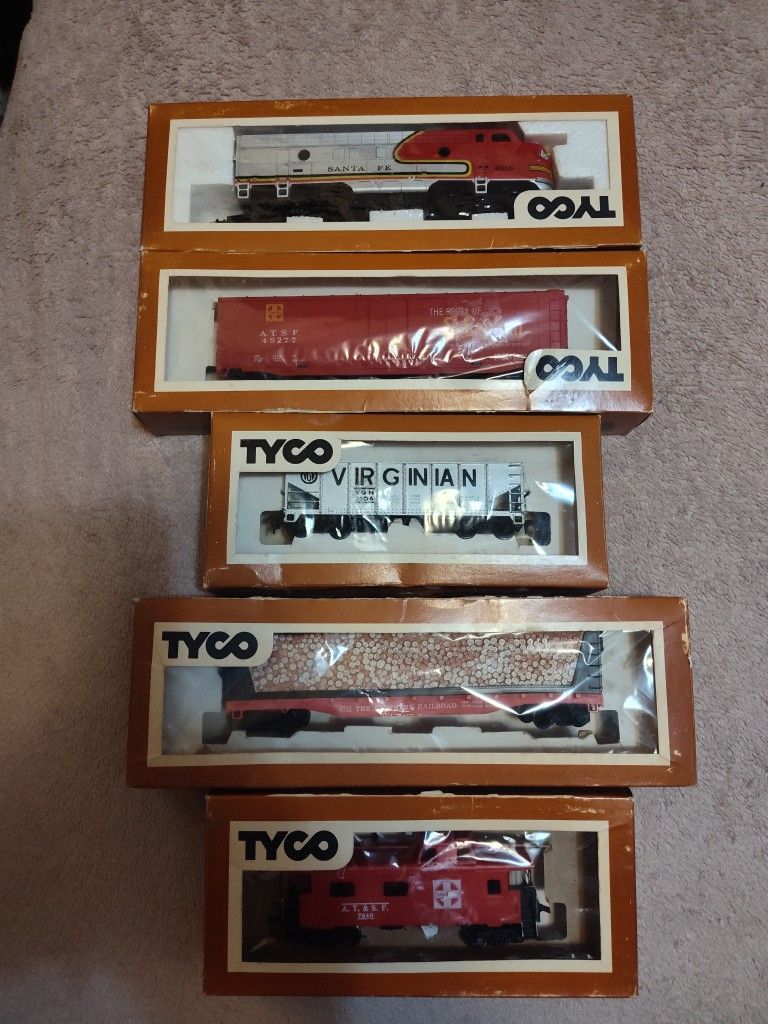 Tyco Industries Vintage Trains